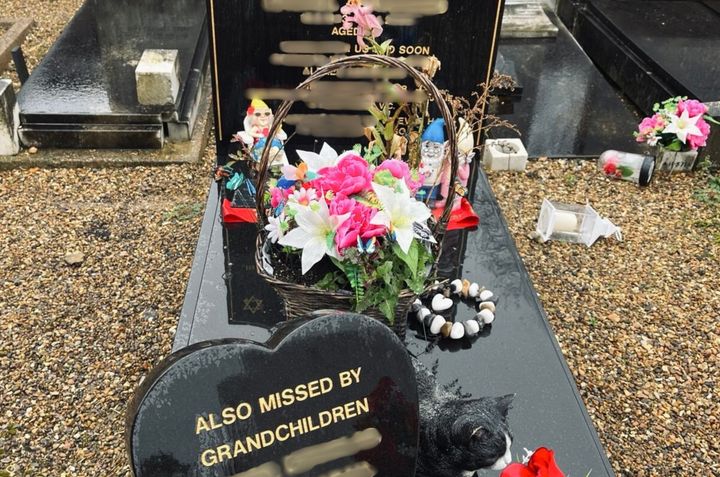 Grave at East Ham Cemetery