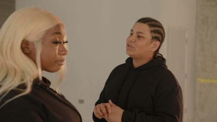 Young people performing in Don't Disappear in Silence