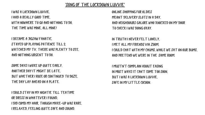 Sharon's Poem.